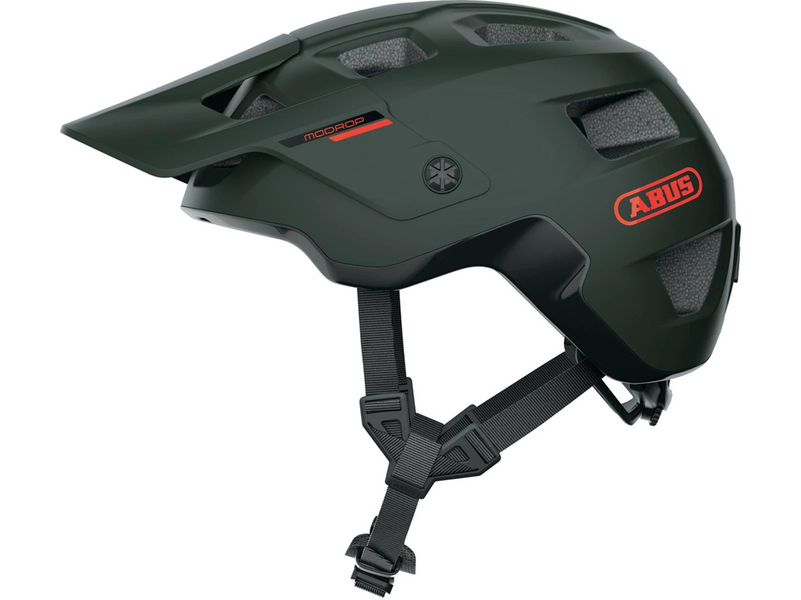 ABUS Casque VTT MoDrop Pine Green 3 ABUS Casque VTT MoDrop Pine Green