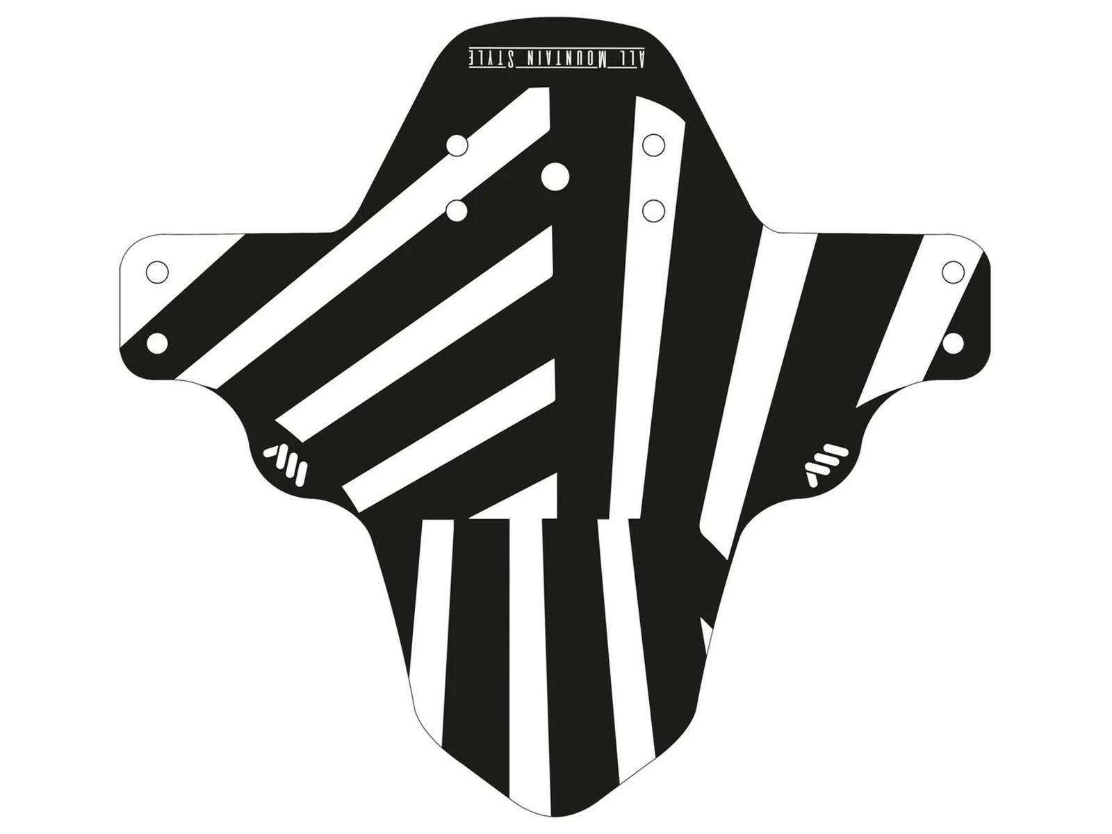 All-mountain-style AMS Garde Boue Avant Reflective Dazzle Mud Guard 4 All-mountain-style AMS Garde Boue Avant Reflective Dazzle Mud Guard – Image 2