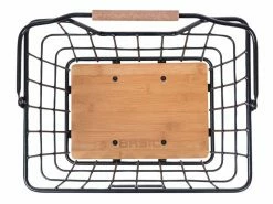 BASIL Panier De Vélo Nordland Avant/arrière Mik Noir 23L -Composants Vtt Soldes 2023 basil panier de velo nordland avantarriere mik noir 23l 2