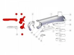 BMC Support Compteur Potence ICS01 30000718 - ICS2 302189 -Composants Vtt Soldes 2023 bmc support compteur pour potence ics01 30000718 2