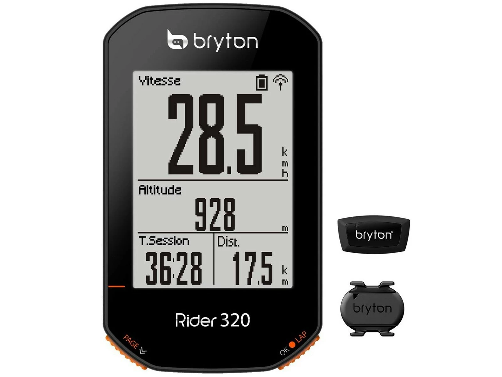 BRYTON GPS Rider 320 T + HRM + Cadence 3 BRYTON GPS Rider 320 T + HRM + Cadence