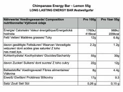 Chimpanzee Nutrition CHIMPANZEE Barre énergétique Au Citron - 65g -Composants Vtt Soldes 2023 chimpanzee barre energetique au citron 65g 1