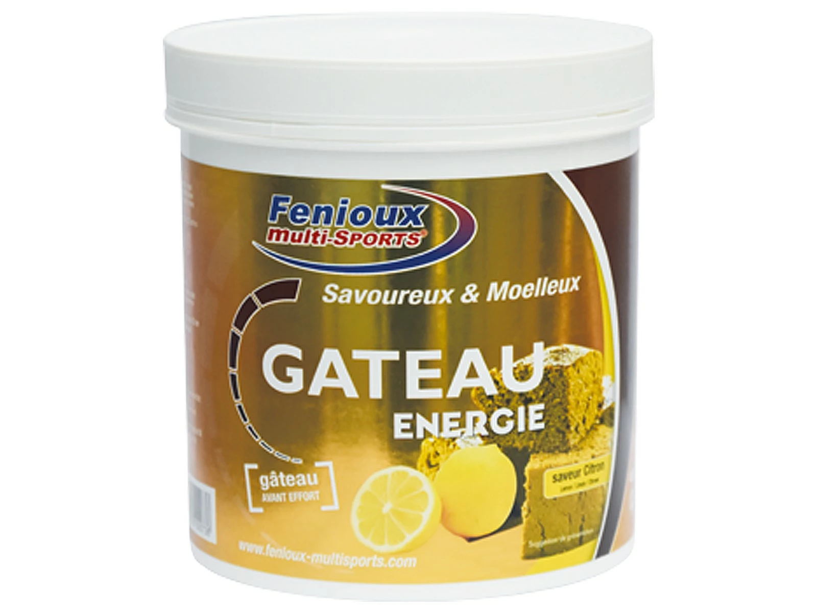 Fenioux Multi-Sports FENIOUX Multisports Gâteau énergétique Citron - 400g 3 Fenioux Multi-Sports FENIOUX Multisports Gâteau énergétique Citron - 400g