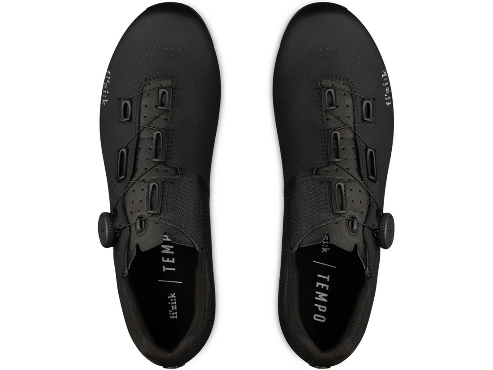 FIZIK Tempo DECOS CARBON Noir Chaussures Vélo De Route 8 FIZIK Tempo DECOS CARBON Noir Chaussures Vélo De Route – Image 6