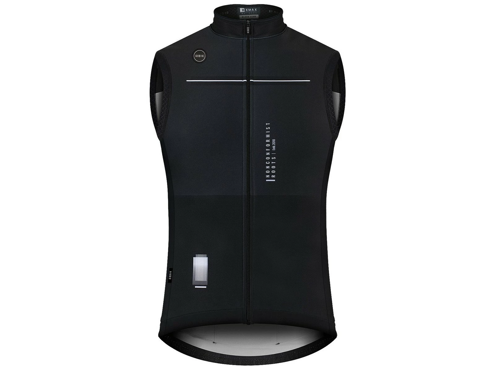 GOBIK Gilet Thermique Unisexe Xmax Black Lead - 2022 3 GOBIK Gilet Thermique Unisexe Xmax Black Lead - 2022