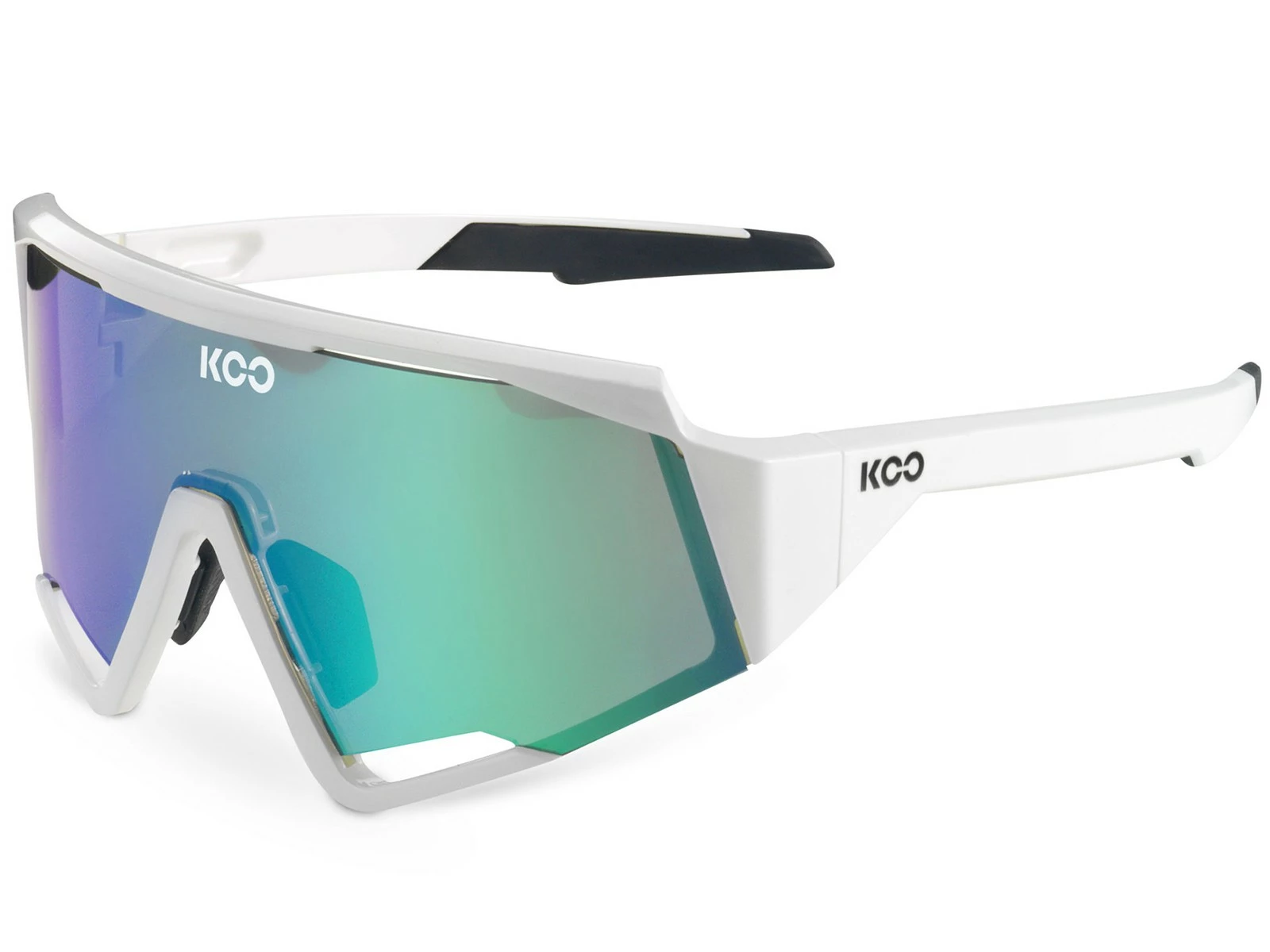 KOO KCO Spectro Lunettes De Soleil White / Green Mirror 3 KOO KCO Spectro Lunettes De Soleil White / Green Mirror