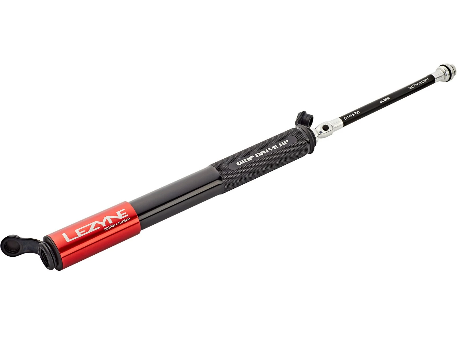 LEZYNE Grip Drive HP Pompe à Main + Support Cadre Vélo 4 LEZYNE Grip Drive HP Pompe à Main + Support Cadre Vélo – Image 2