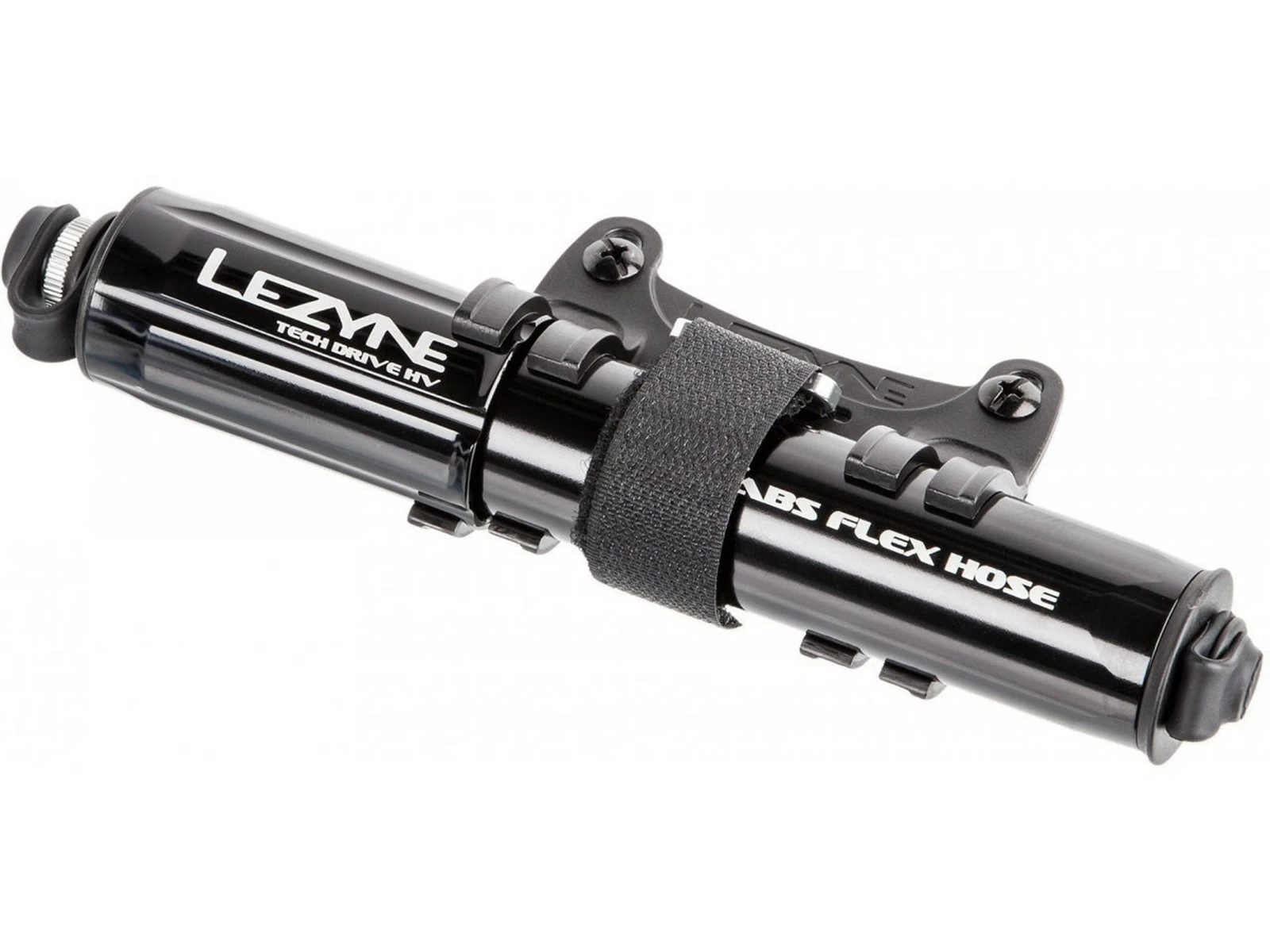 LEZYNE Tech Drive HV Pompe à Main Noire + Support Cadre Vélo 3 LEZYNE Tech Drive HV Pompe à Main Noire + Support Cadre Vélo