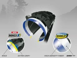 MICHELIN Wild Enduro Rear Competition Line Tubeless Ready - 27.5 X 2,40 Pouces -Composants Vtt Soldes 2023 michelin wild enduro rear competition line tubeless ready 275 x 240 pouces 2