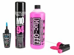 MUC-OFF Kit D'entretien Clean - Protect - Wet Lube -Composants Vtt Soldes 2023 muc off kit d entretien clean protect wet lube 2