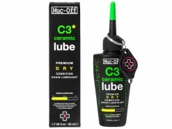 MUC-OFF Lubrifiant Chaîne C3 Ceramic Dry Conditions Sèches - Burette 50ml