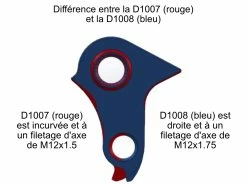 PILO Patte De Dérailleur D1008 Pour Mondraker Dès 2022 -Composants Vtt Soldes 2023 pilo patte de derailleur d1008 pour mondraker vtt et vttae 3