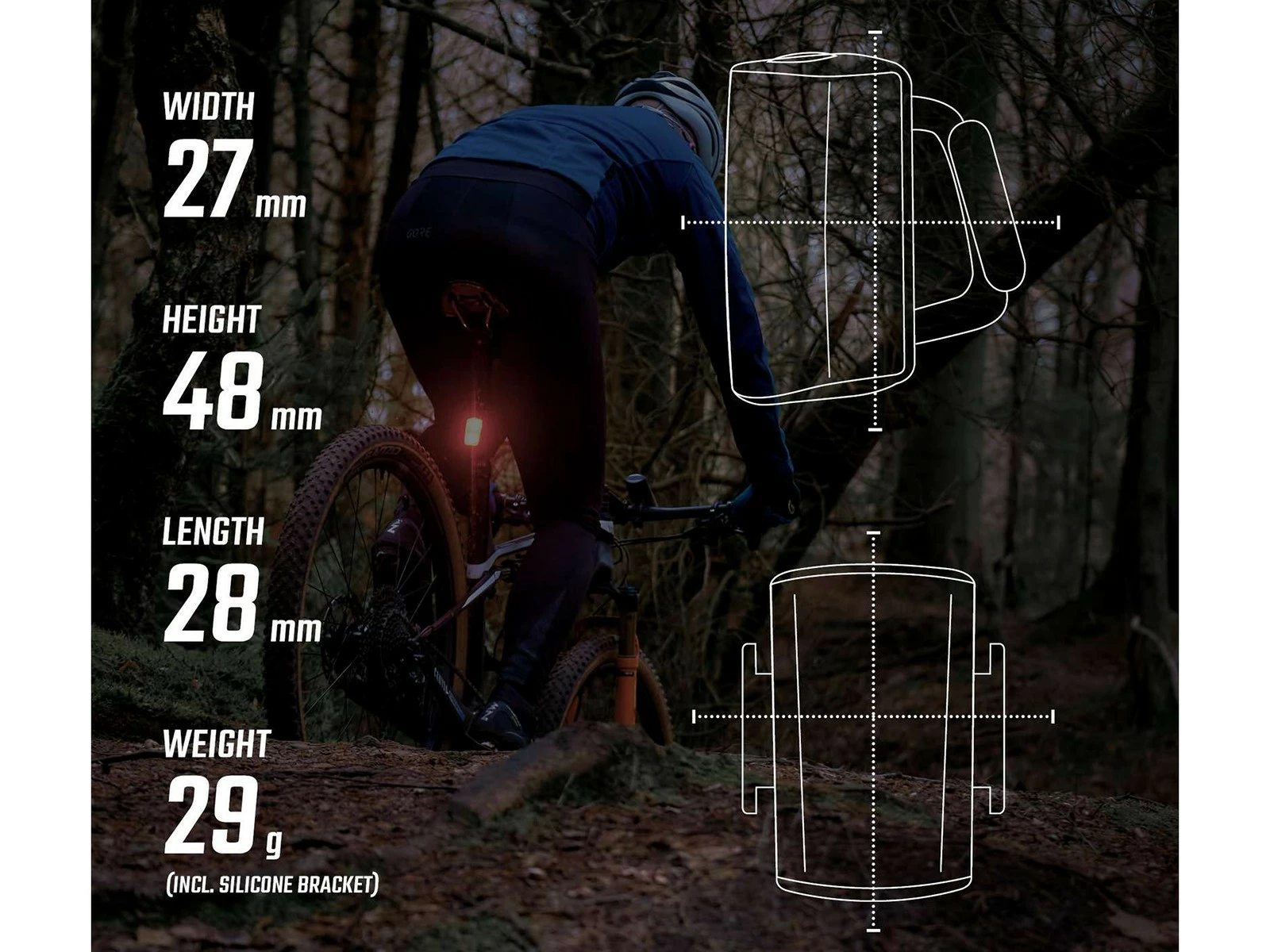 SIGMA Buster 80 RL éclairage Arrière USB / LED 7h D'autonomie 6 SIGMA Buster 80 RL éclairage Arrière USB / LED 7h D'autonomie – Image 4