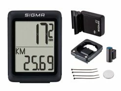 SIGMA Compteur BC 5.0 WL Sans Fil Noir ( 5 Fonctions) -Composants Vtt Soldes 2023 sigma compteur bc 50 wl sans fil noir 5 fonctions 4