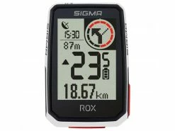 SIGMA Compteur ROX2.0 GPS Blanc Support Cintre 6 SIGMA Compteur ROX2.0 GPS Blanc Support Cintre -Composants Vtt Soldes 2023 sigma compteur rox20 gps blanc support cintre 1