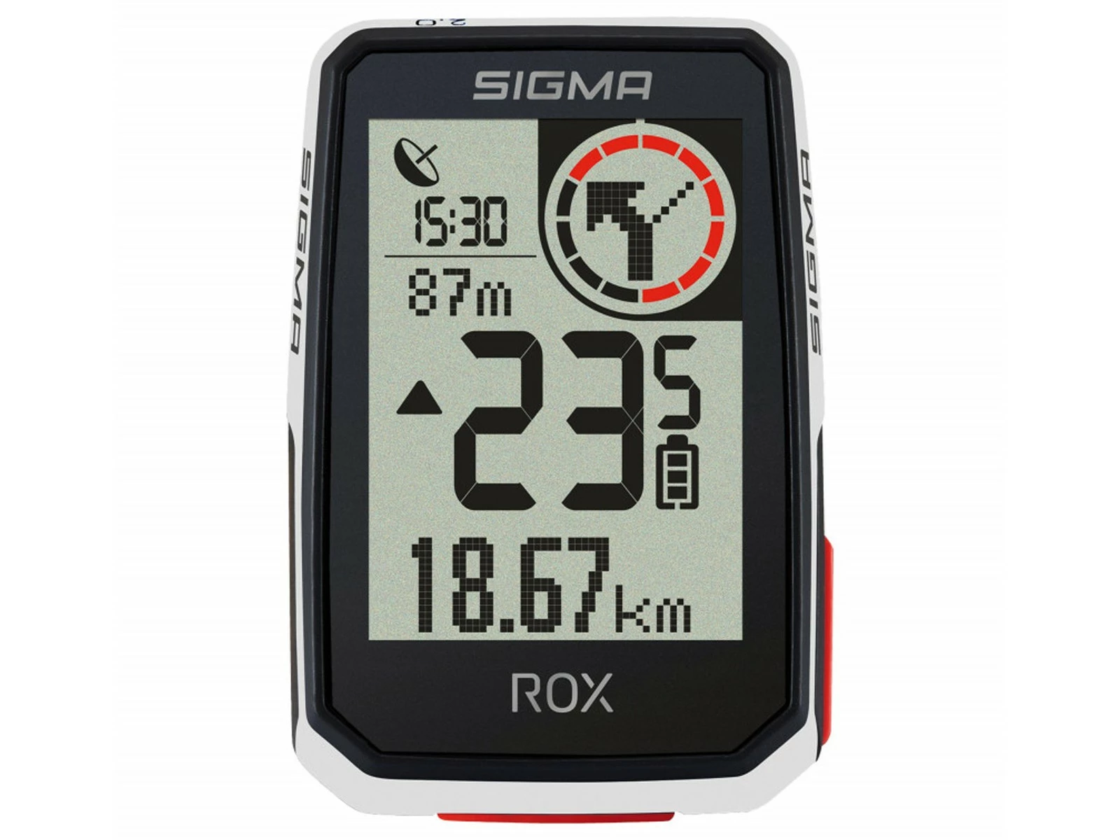 SIGMA Compteur ROX2.0 GPS Blanc Support Cintre 4 SIGMA Compteur ROX2.0 GPS Blanc Support Cintre – Image 2