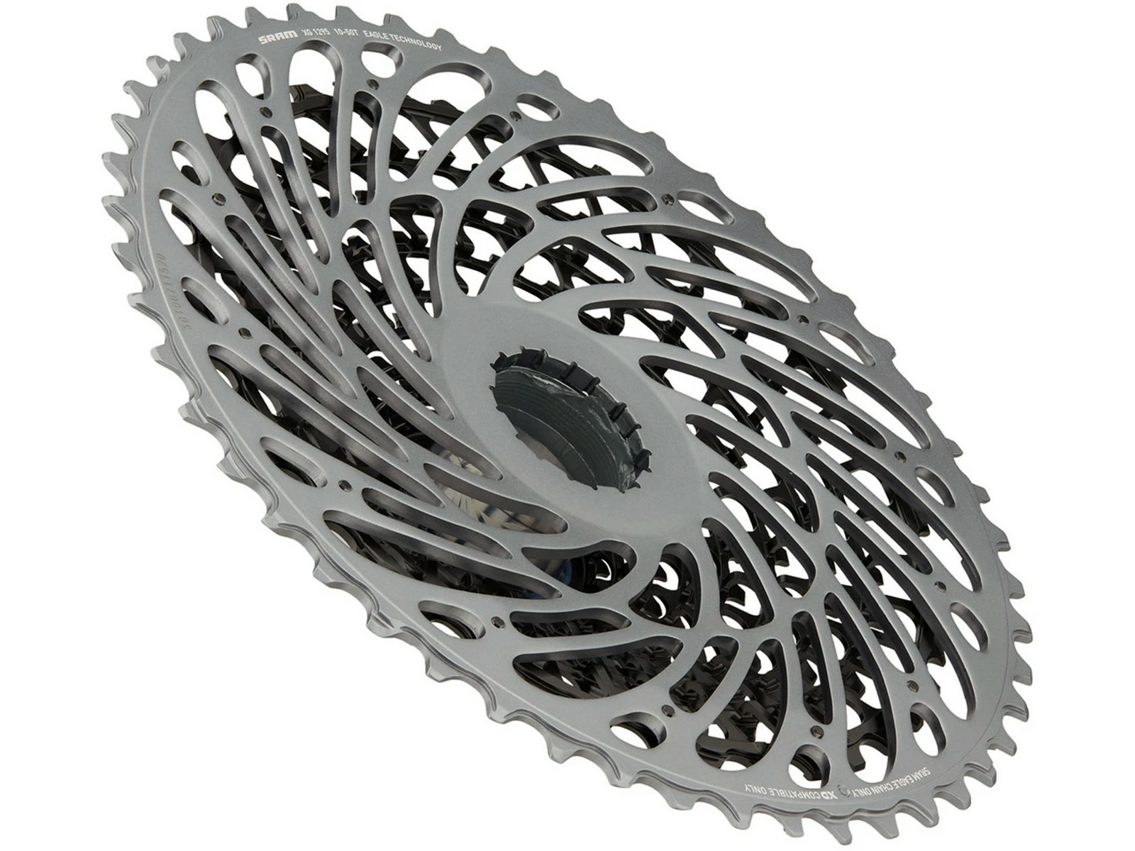 SRAM Cassette X01 Eagle 12v XG-1295 Gris Polaire 10-50D 6 SRAM Cassette X01 Eagle 12v XG-1295 Gris Polaire 10-50D – Image 4