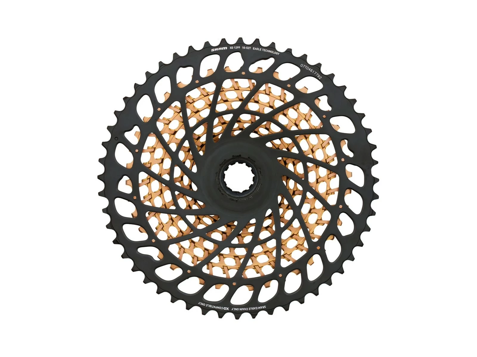SRAM Cassette XX1 Eagle 12v XG-1299 Bronze 10-52 4 SRAM Cassette XX1 Eagle 12v XG-1299 Bronze 10-52 – Image 2