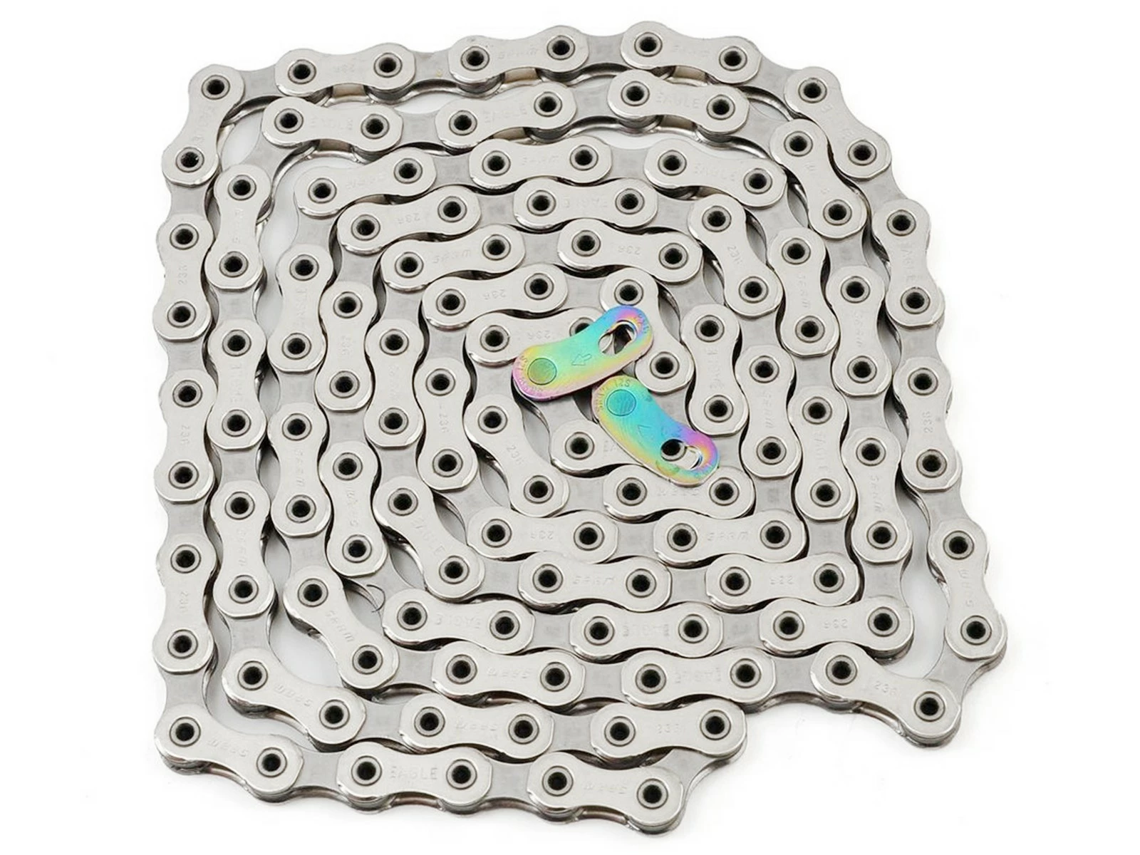 SRAM Chaîne PC X01 12v Eagle 126 Maillons Silver + Power Lock 4 SRAM Chaîne PC X01 12v Eagle 126 Maillons Silver + Power Lock – Image 2