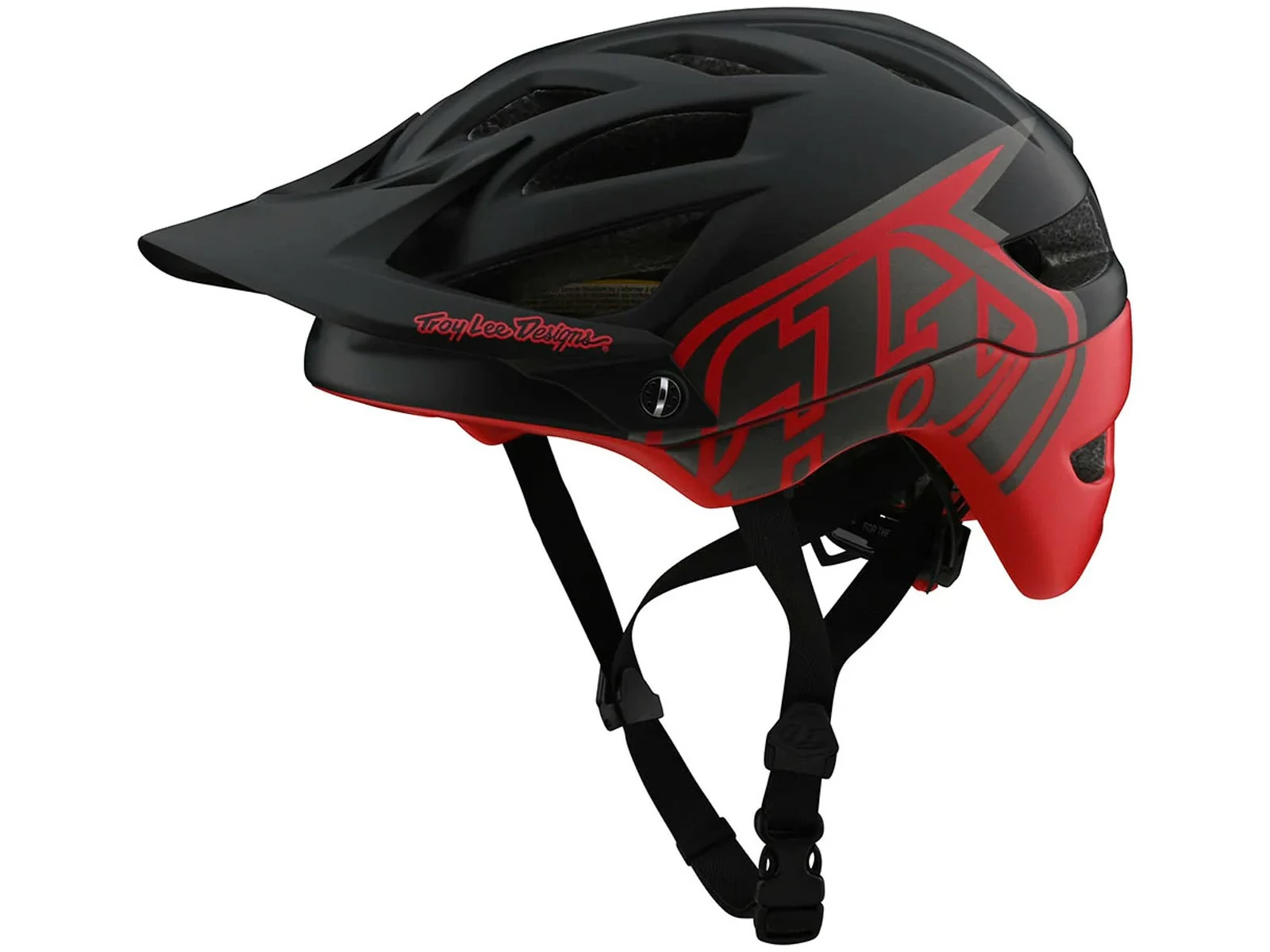 TROY LEE DESIGNS A1 MIPS Casque De VTT Noir/rouge 5 TROY LEE DESIGNS A1 MIPS Casque De VTT Noir/rouge – Image 3