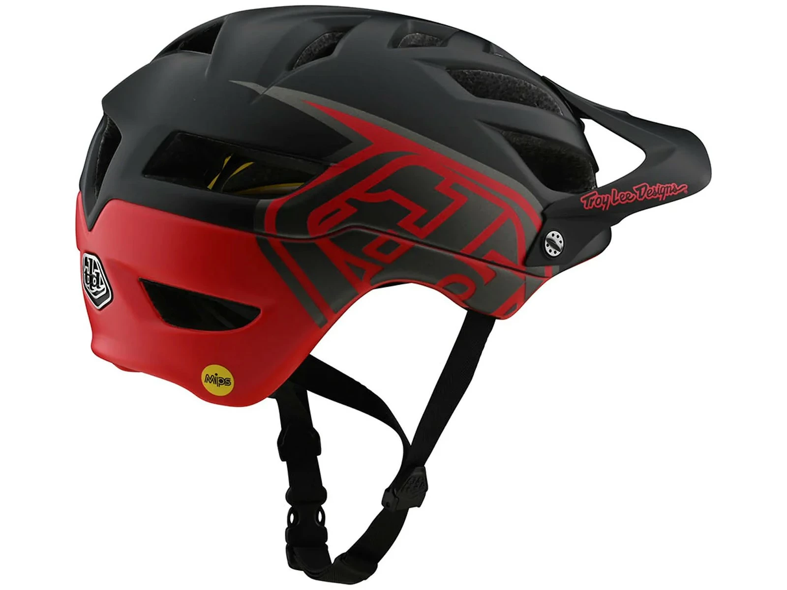 TROY LEE DESIGNS A1 MIPS Casque De VTT Noir/rouge 3 TROY LEE DESIGNS A1 MIPS Casque De VTT Noir/rouge
